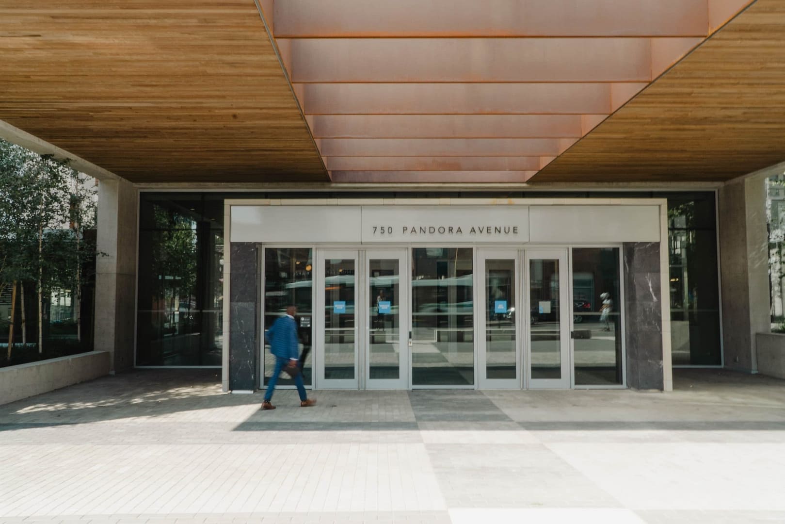 Outside shot of BCI's Victoria Office entrance Outside shot of BCI's Victoria Office entrance