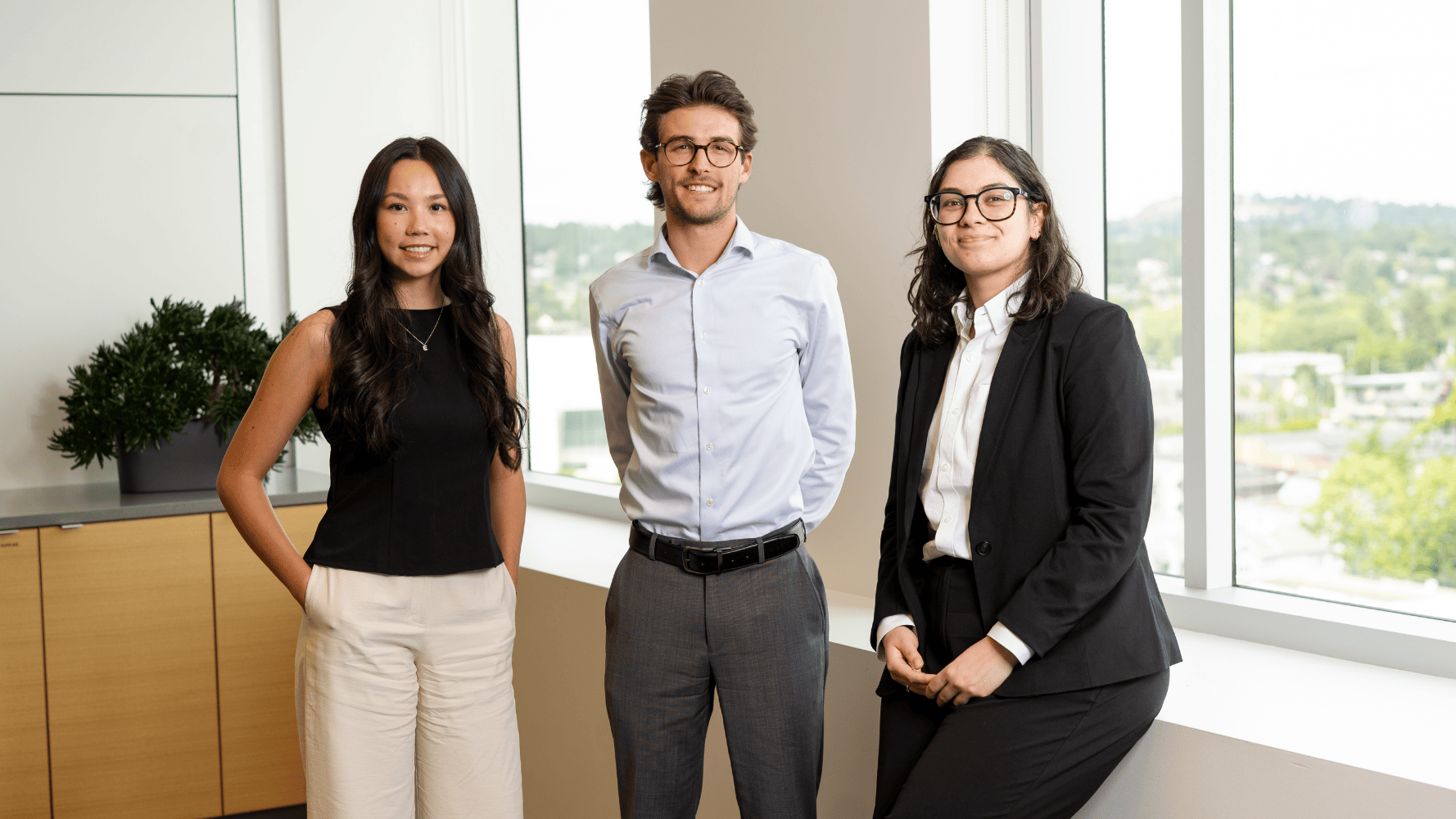 3 BCI scholarship recipients 3 BCI scholarship recipients