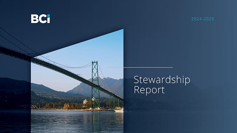 Stewardship Report cover Stewardship Report cover