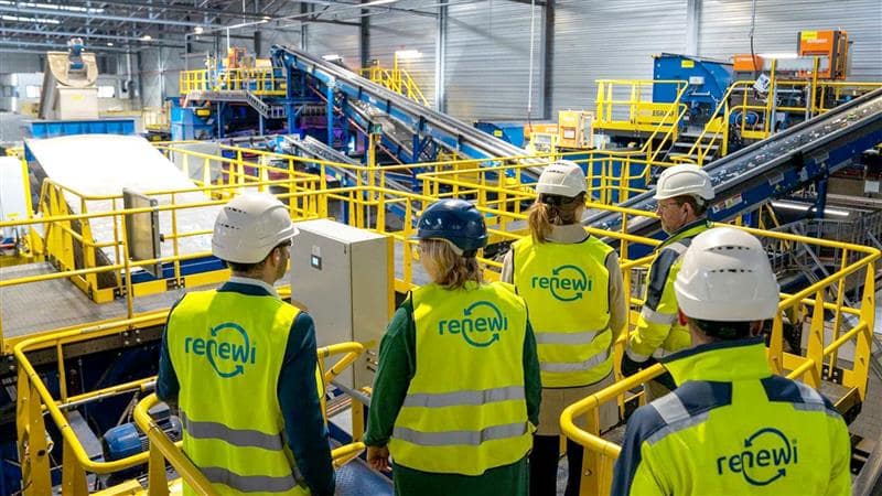 image of Renewi workers in factory image of Renewi workers in factory